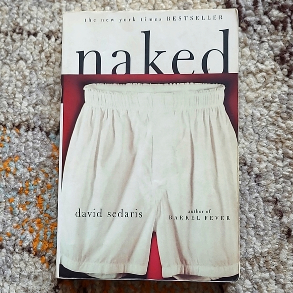 VTG David Sedaris Book 'Naked' Short Stories & Essays